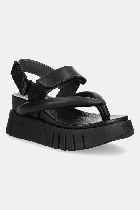 United Nude sandale Delta Tong femei, culoarea negru, cu platforma, 107120116145