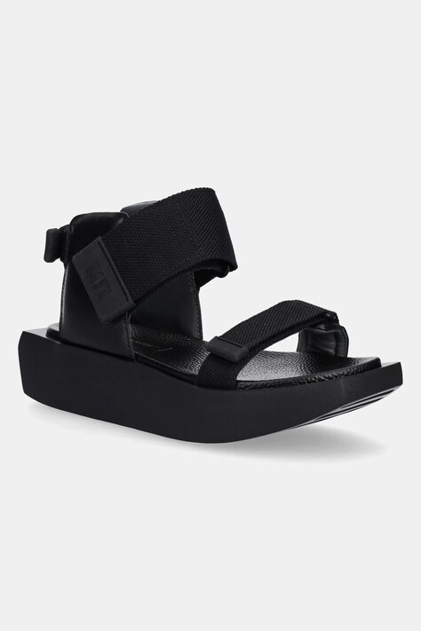 United Nude sandale Wa Puffy Lo femei, culoarea negru, cu platforma, 1092501188
