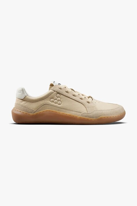 Vivobarefoot sneakersy skórzane GOBI II PREMIUM LEATHER damskie kolor beżowy 209660