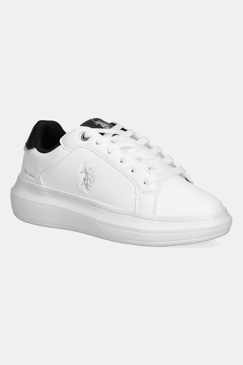 Sneakers boty U.S. Polo Assn. CHELIS bílá barva, CHELIS001W/5Y1