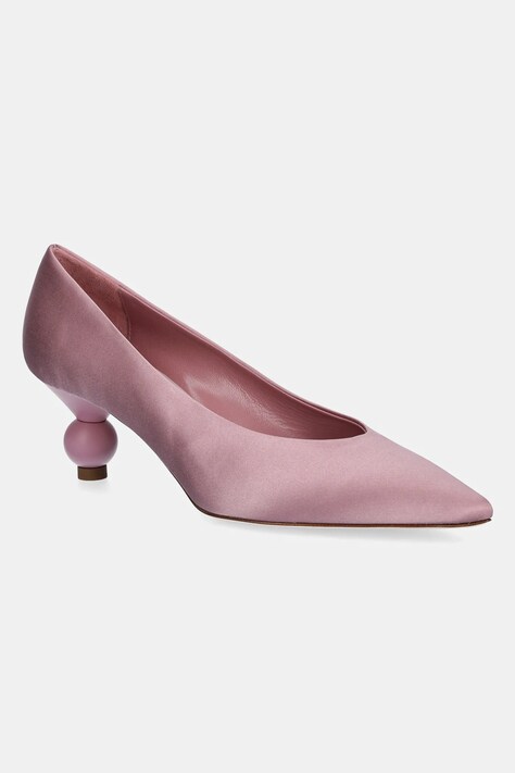Туфли Weekend Max Mara RENZASATIN цвет розовый 2515521055600