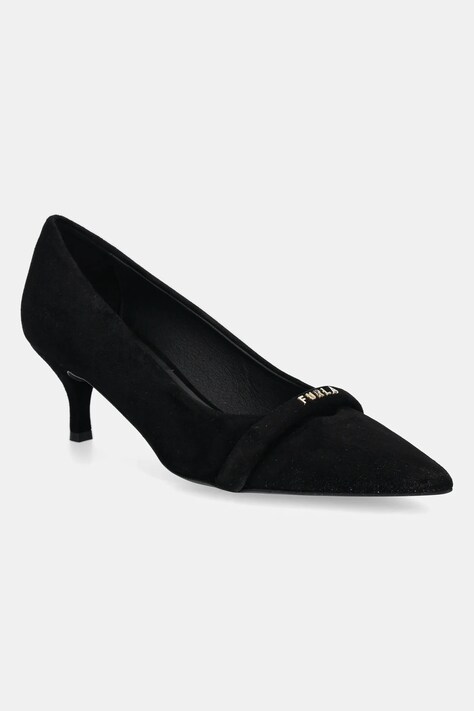 Furla pantofi cu toc Core Decollete culoarea negru, YG58FCD C10000 O6000