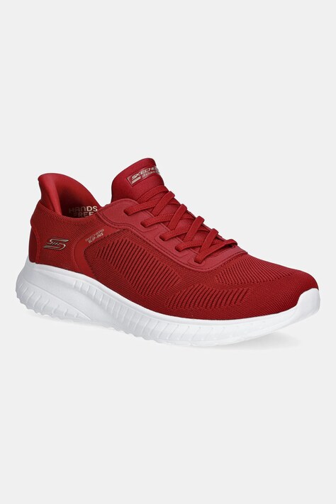 Skechers sneakersy BOBS SQUAD CHAOS kolor czerwony 117497