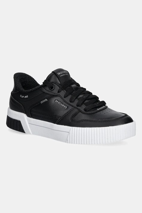 Skechers sneakers JADE - PUT IT IN NEUTRAL femei, culoarea negru, 185222