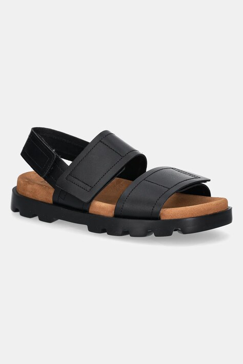 Camper sandale de piele Brutus Sandal femei, culoarea negru, K201323-013
