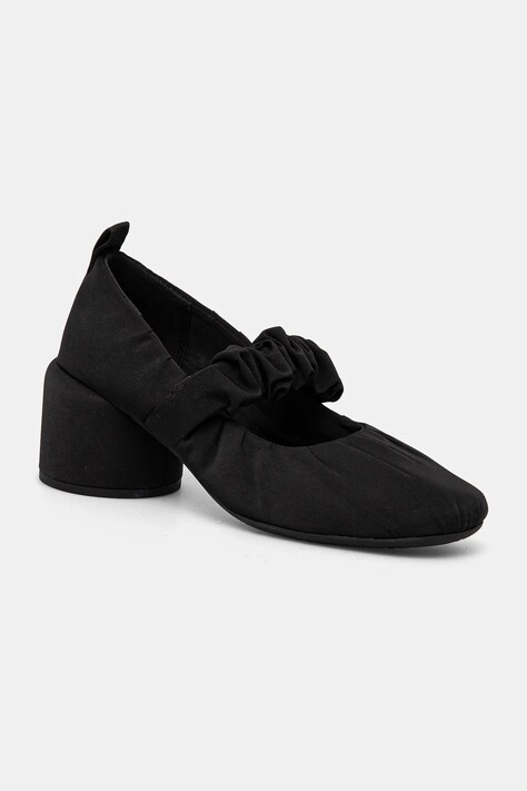 Обувки с дебел ток Camper Niki в черно с дебел ток K201720-001