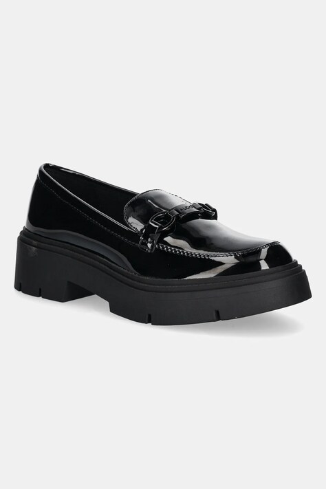 Aldo pantof RONNY femei, culoarea negru, cu toc plat, 13912776