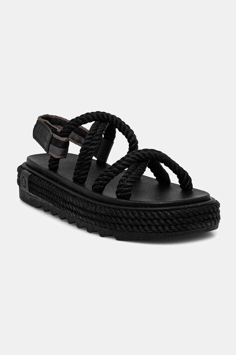 Bohonomad sandale Tahiti femei, culoarea negru, TAH.0020.MPS