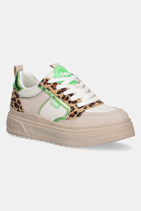 Buffalo sneakers Vectra Low femei, culoarea bej, 1636398-CGRN