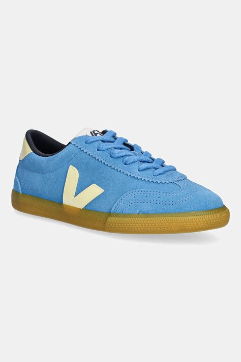 Veja sneakersy zamszowe Volley damskie kolor niebieski VO0320512A