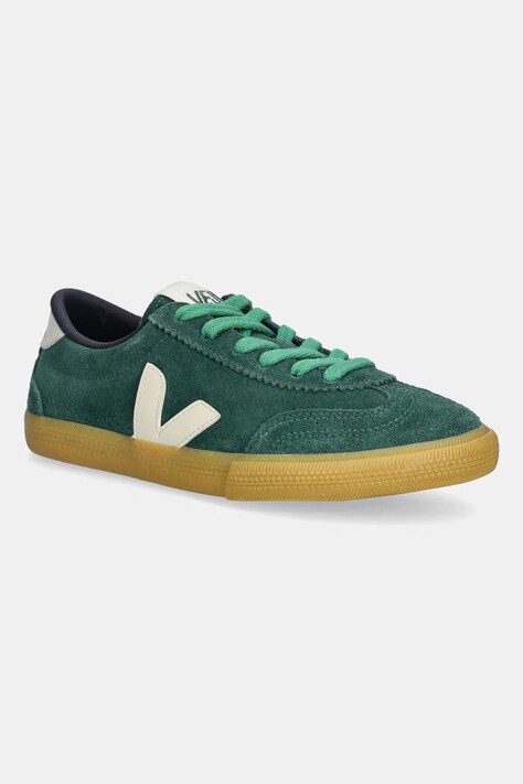 Veja leather sneakers Volley green color VO0320515A