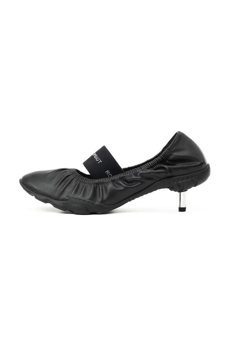 Baleríny Rombaut REI HEEL černá barva, S25-H-003