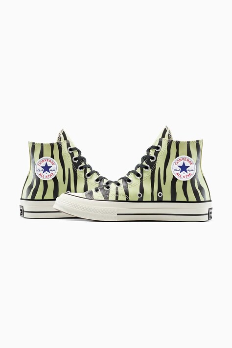 Кеди Converse Chuck 70 Glow In The Dark Zebra — SS25-OBD4ZF, жовтий — фото 4