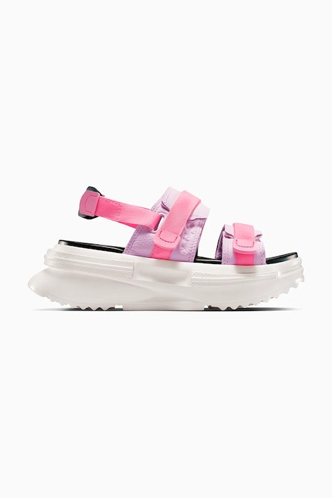 Σανδάλια Converse Run Star Utility Sandal CX χρώμα: ροζ, A15095C