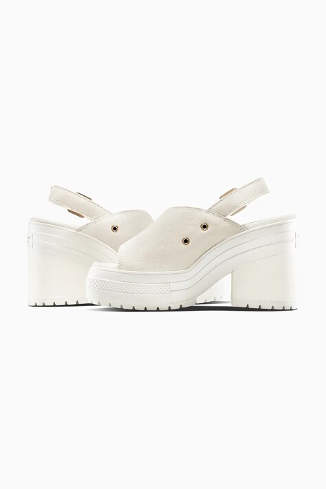 Замшеві сандалі Converse Chuck 70 De Luxe Heel Mule — фото 4