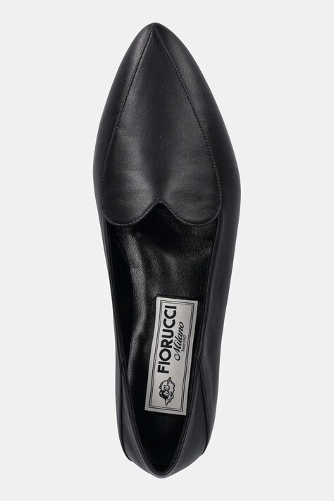 Шкіряні мокасини Fiorucci Leather Heart Loafers — фото 4