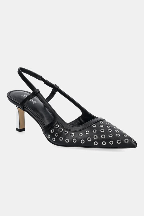 MICHAEL Michael Kors stilettos de piele Alora culoarea negru, 40R5ALMP3L.001