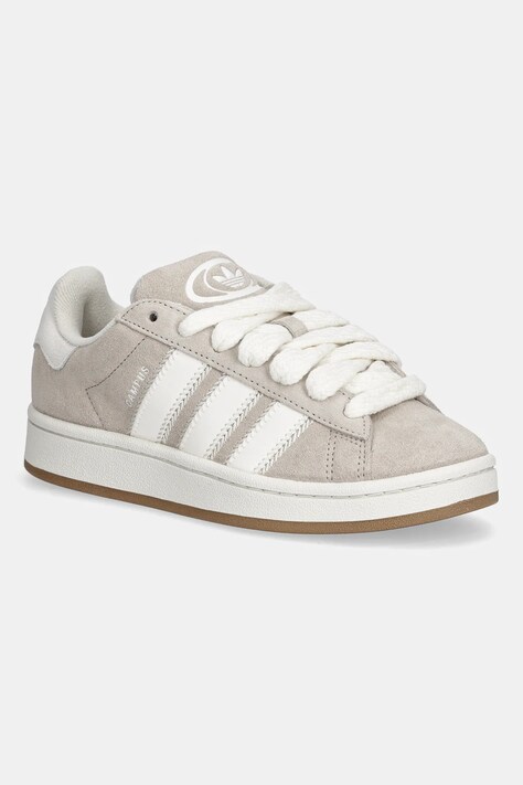 Semišové tenisky adidas Originals Campus 00S W béžová farba, JQ5803