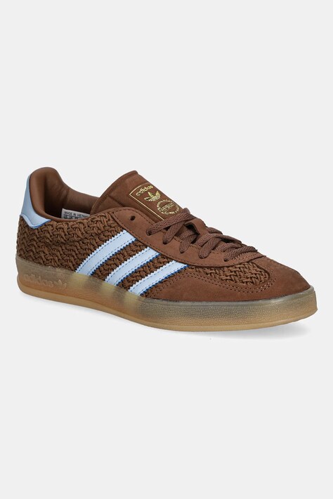 Черевики adidas Originals Gazelle Indoor W колір коричневий JS1417