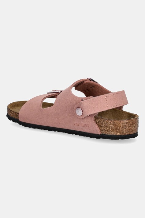 Дитячі сандалі Birkenstock Milano — SS25-OBG003, рожевий — фото 3