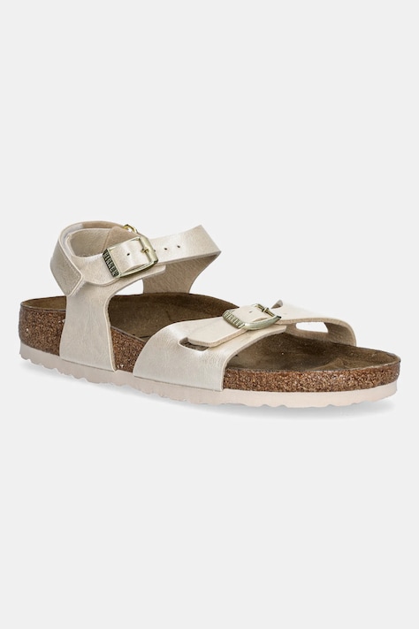 Birkenstock sandały dziecięce Rio AS Kids kolor beżowy 1029570