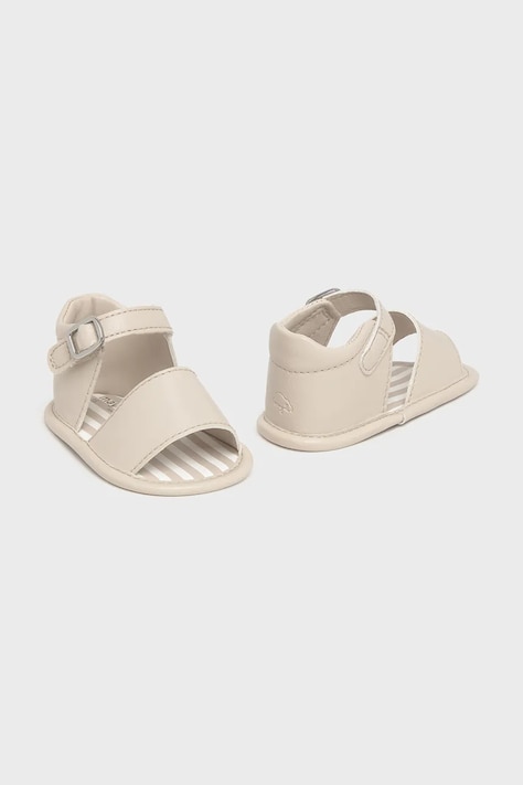 Mayoral Newborn buty niemowlęce kolor beżowy 9898