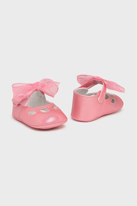 Mayoral Newborn pantofi pentru bebelusi culoarea roz, 9900