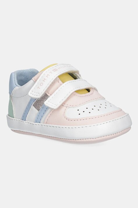 Dětské boty Tommy Hilfiger růžová barva, T0A9-33720