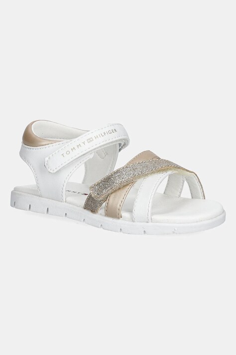 Детски сандали Tommy Hilfiger в бяло T1A2-33770