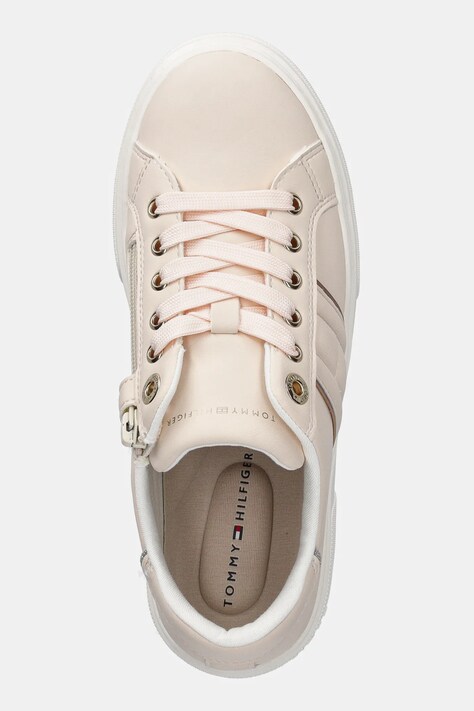 Дитячі кросівки Tommy Hilfiger — SS25-OBG024, бежевий — фото 4