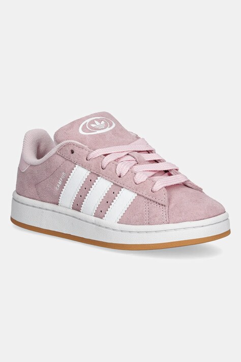 Дитячі замшеві кросівки adidas Originals CAMPUS 00s колір рожевий JP5507