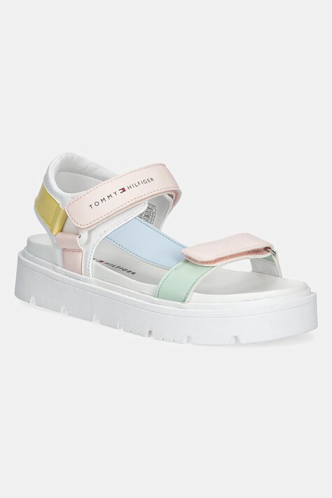 Dětské sandály Tommy Hilfiger růžová barva, T3A2-33786