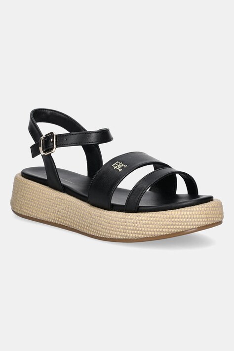 Dětské sandály Tommy Hilfiger černá barva, T3A2-33793