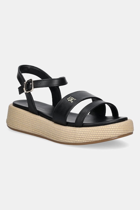 Dětské sandály Tommy Hilfiger černá barva, T3A2-33793