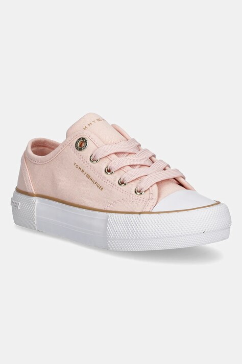Dětské tenisky Tommy Hilfiger růžová barva, T3A9-33733