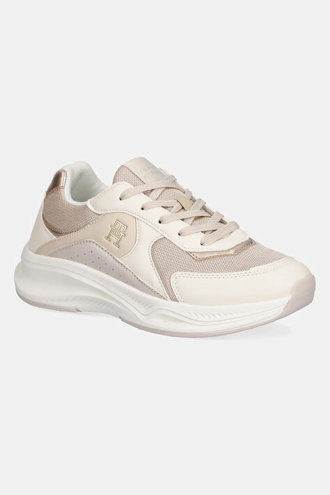 Tommy Hilfiger sneakers culoarea bej, T3A9-33761