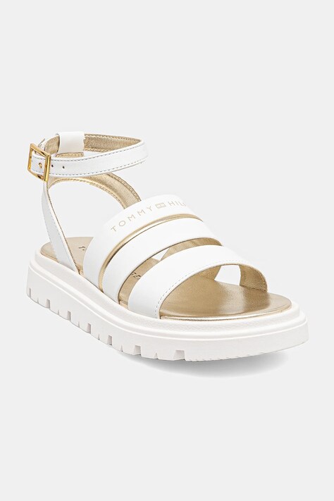 Dětské sandály Tommy Hilfiger bílá barva, T4A2-33798