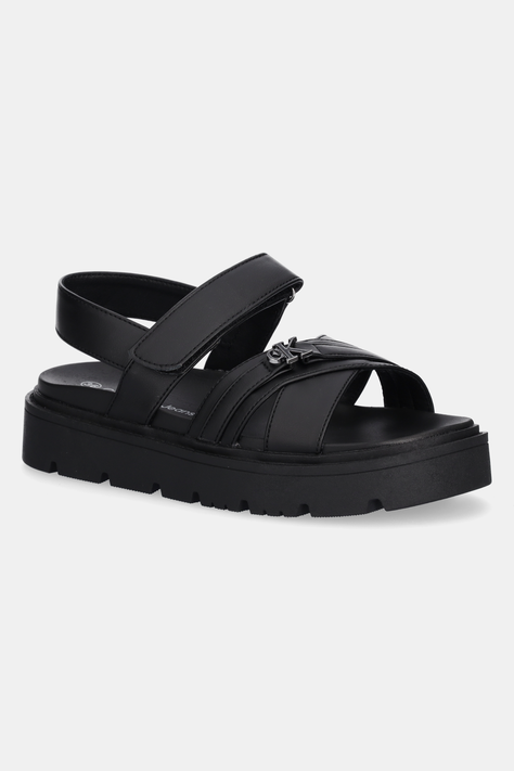Calvin Klein Jeans sandale copii culoarea negru, V3A2-82044