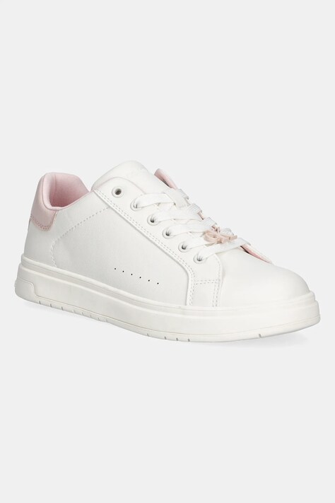 Calvin Klein Jeans sneakers pentru copii culoarea alb, V3A9-82015