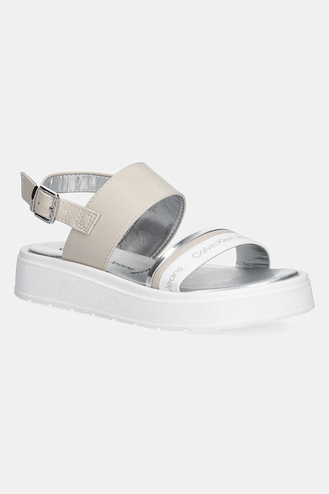 Детские сандалии Calvin Klein Jeans цвет бежевый V4A2-82053