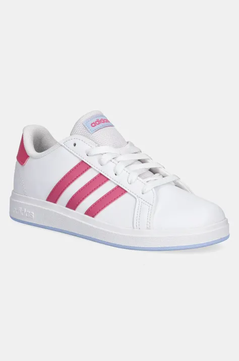 Otroške superge adidas GRAND COURT 2.0 bela barva, JI0971