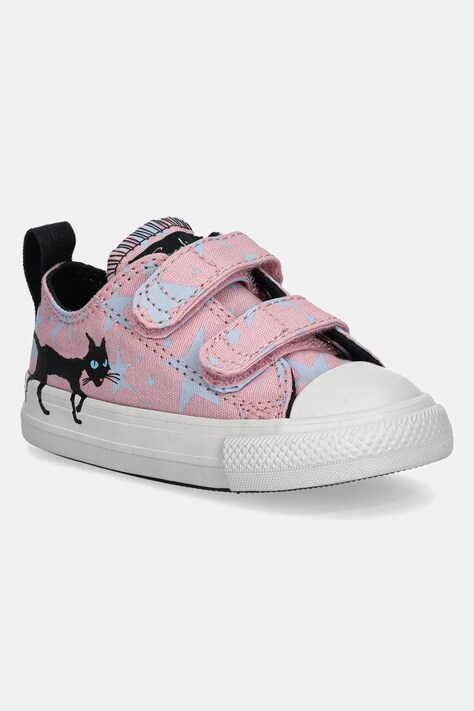 Dětské tenisky Converse CTAS 2V růžová barva, A12509C
