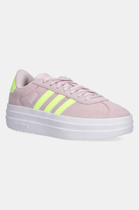 Παιδικά αθλητικά παπούτσια adidas VL COURT BOLD χρώμα: ροζ, JI1017