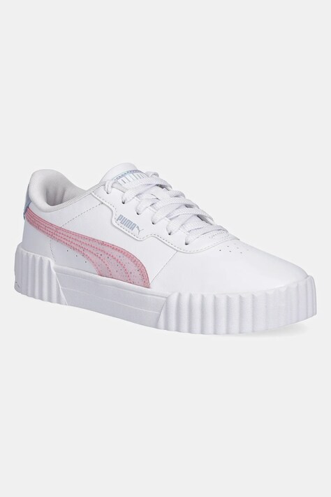 Puma sneakers pentru copii Carina 3.0 Blurry Dreams culoarea alb, 400607