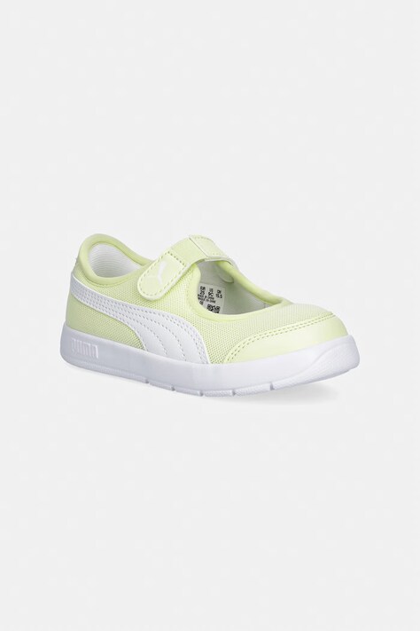 Puma Courtflex v3 Lina V sneakersy dziecięce zielone 400579
