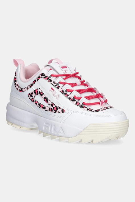 Fila sneakers pentru copii DISRUPTOR P culoarea alb, FFT0134