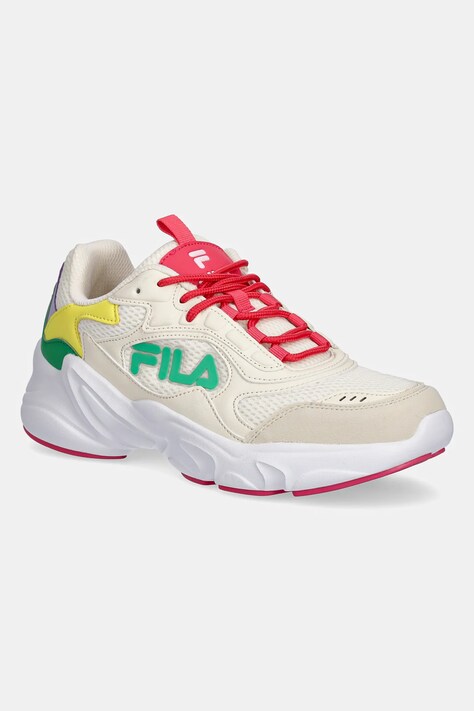 Fila sneakers COLLENE LOGO culoarea bej, FFT0136