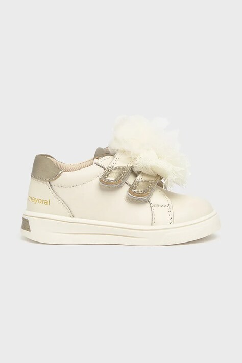 Παιδικά αθλητικά παπούτσια Mayoral χρώμα: μπεζ, 41618