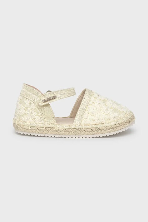 Dětské espadrilky Mayoral zlatá barva, 41644