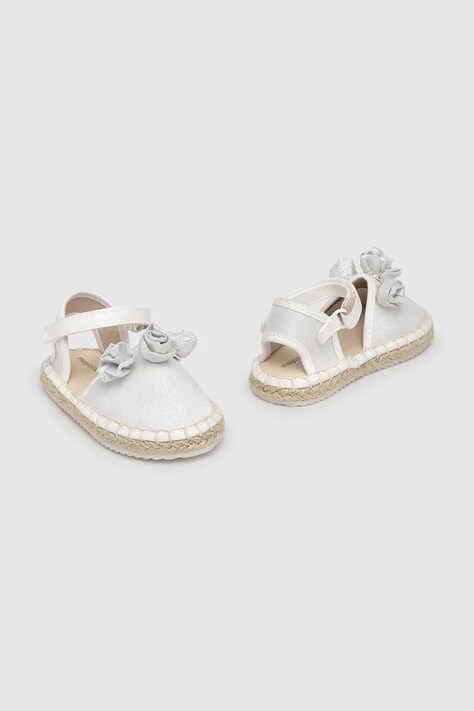 Dětské espadrilky Mayoral bílá barva, 41646
